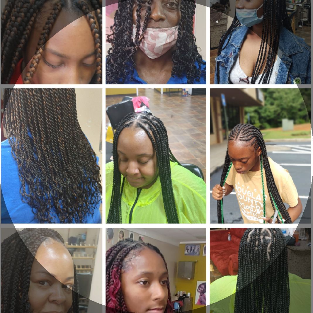 Ivron Hair Stylist & African Hair Braiding, 320 Riverside Pkwy, 135, Austell, 30168