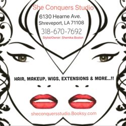 She Conquers Studio, 6130 Hearne Ave, Shreveport, 71108