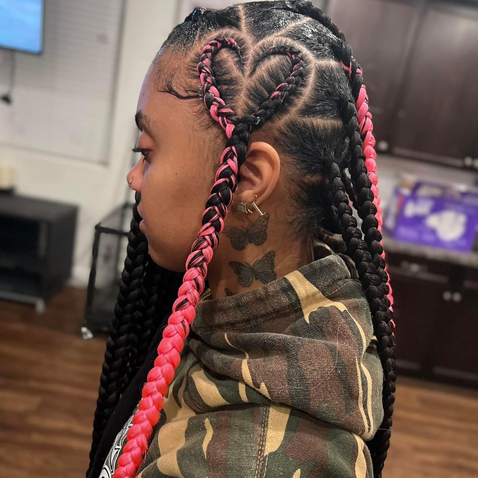Kids Corn Rows With Extensions (ages 5-11) portfolio
