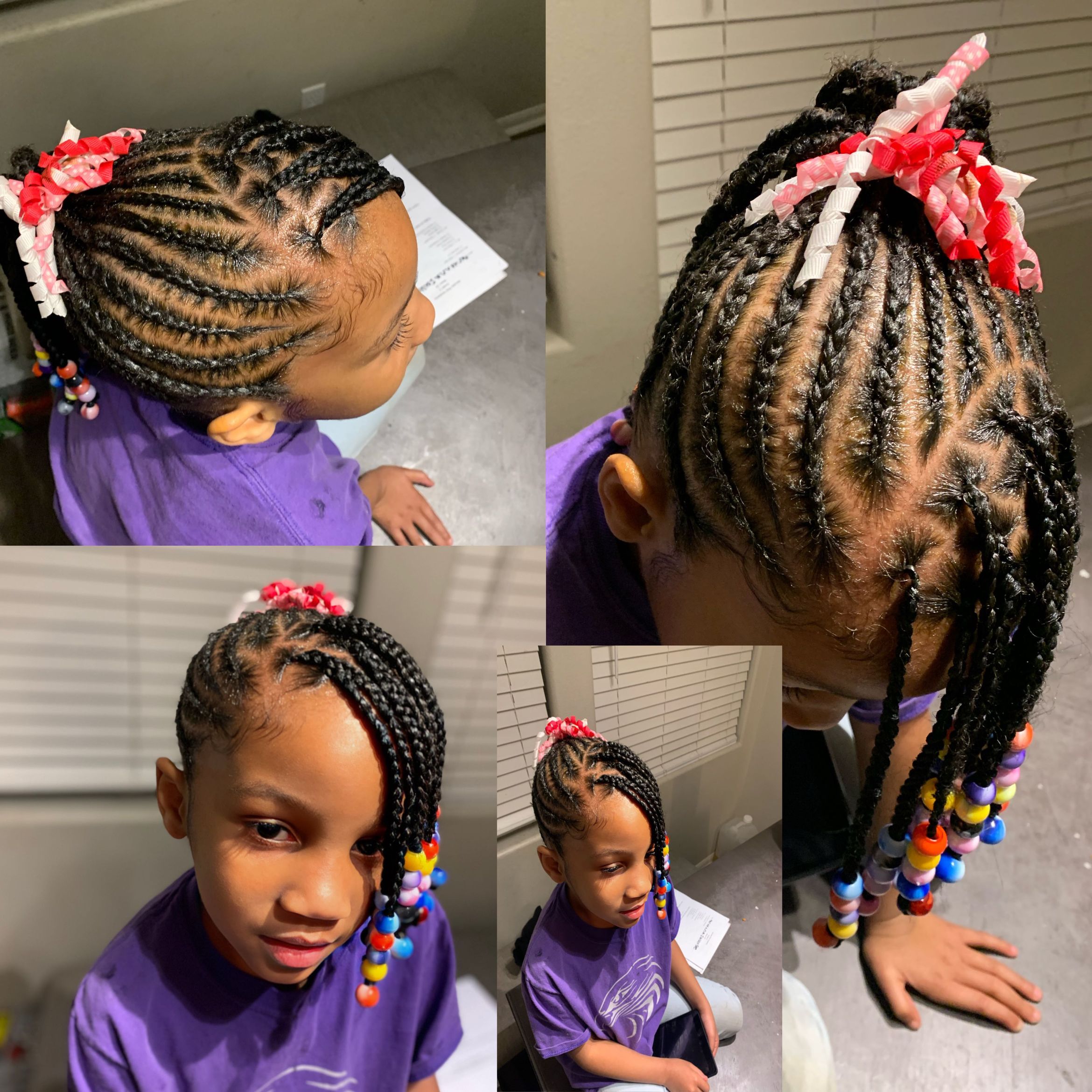 Kids Corn Rows With Extensions (ages 5-11) portfolio