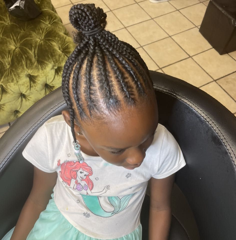 Children’s braids (no hair added) portfolio