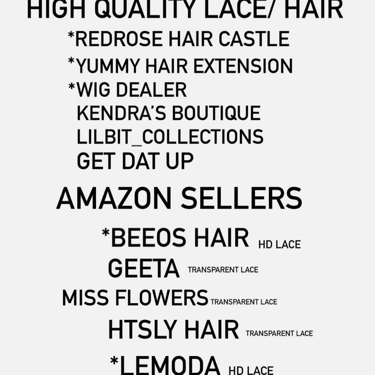 Full lace or 360 lace wig installation portfolio