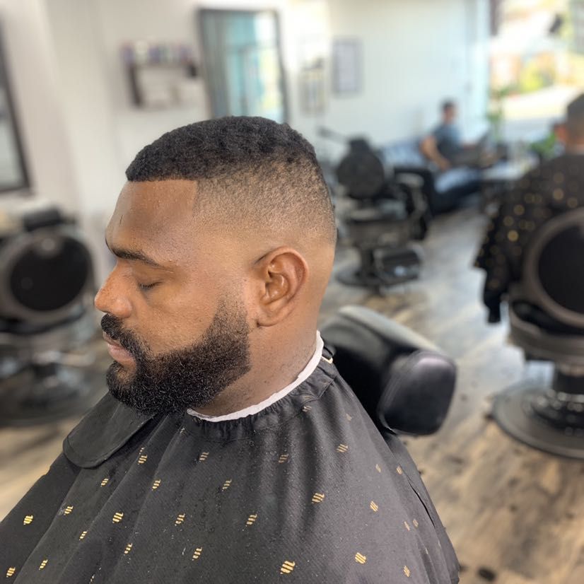 Haircut w/ Beard Line-Up 🔒 portfolio
