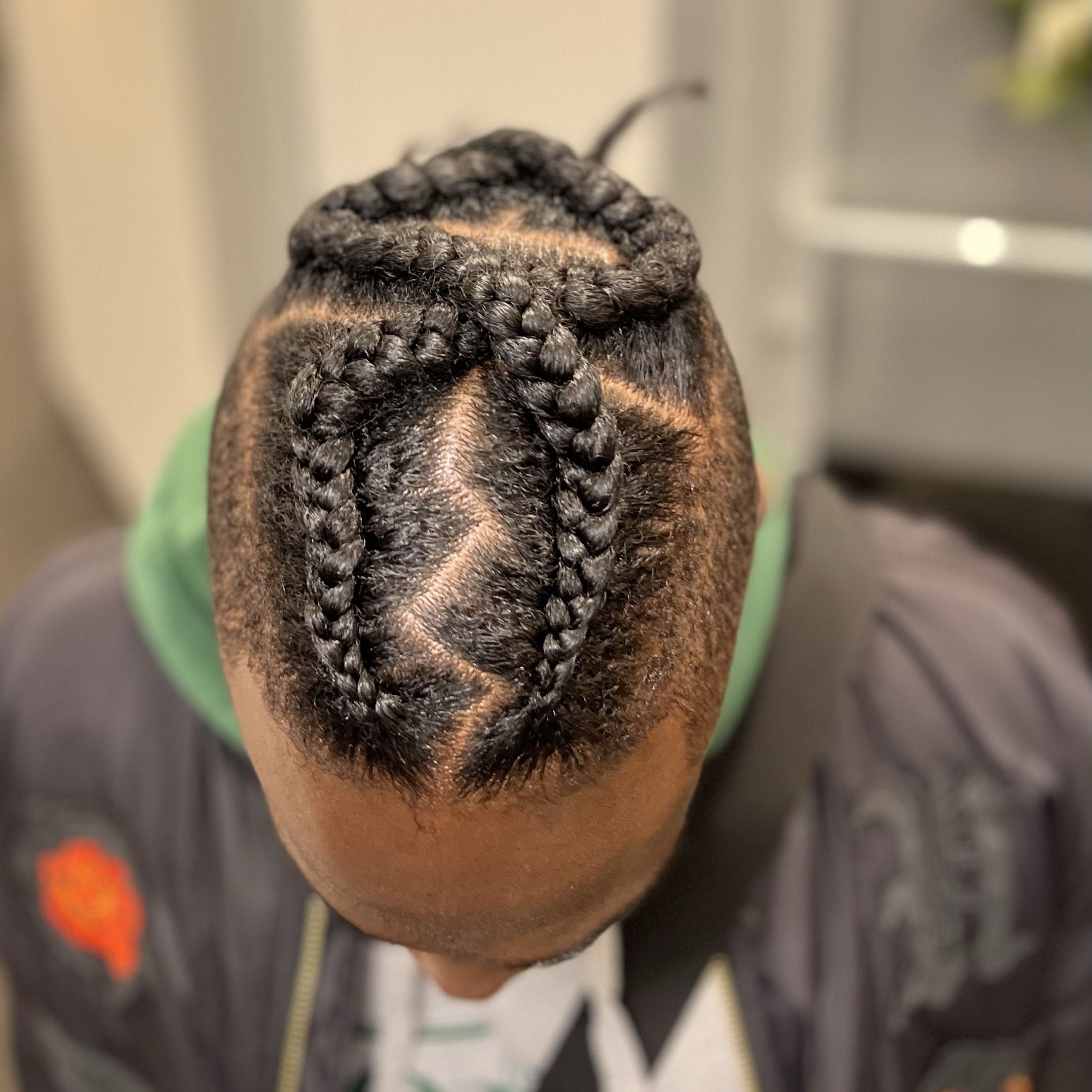 ( Two braids and fade) Two for 1 portfolio