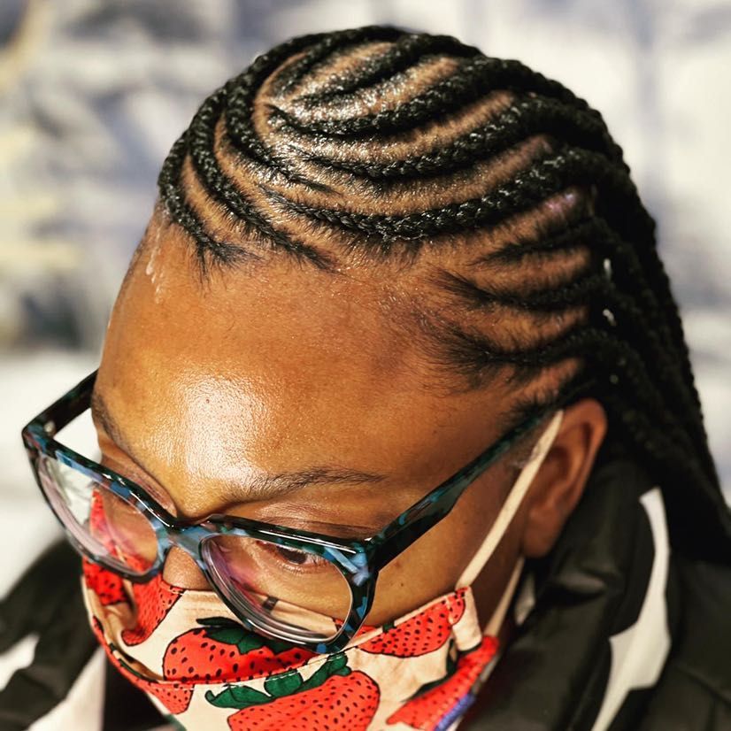 Fulani braids w/Knotless portfolio