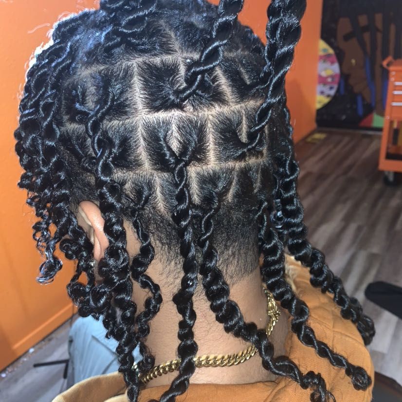Twist out and temporary styles portfolio