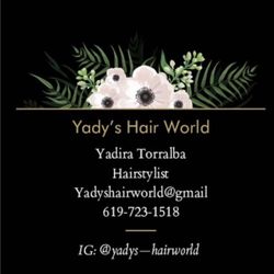 Yadys Hair World, 4731 3rd Street, La Mesa, 91941