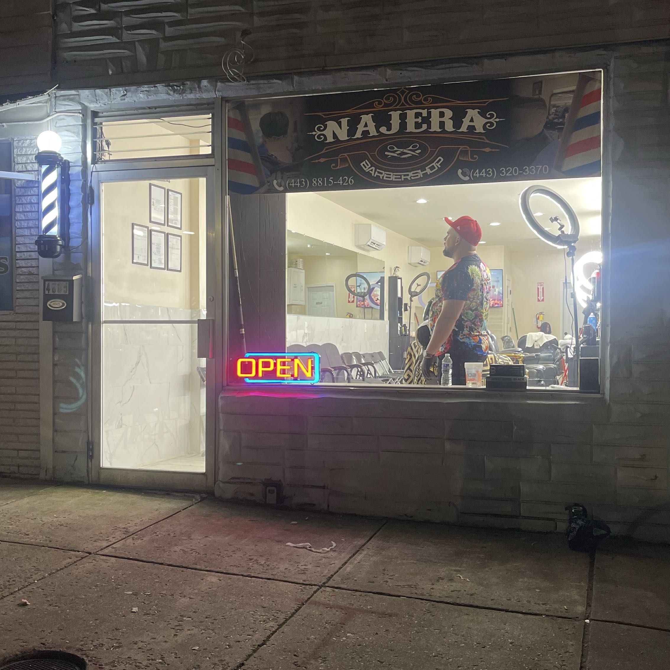 Najera Barbershop, 4805 Eastern ave, Baltimore, 21224