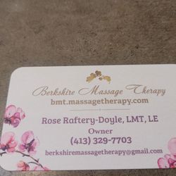 Berkshire Massage Therapy, 164 Hinsdale Road, Dalton, 01226