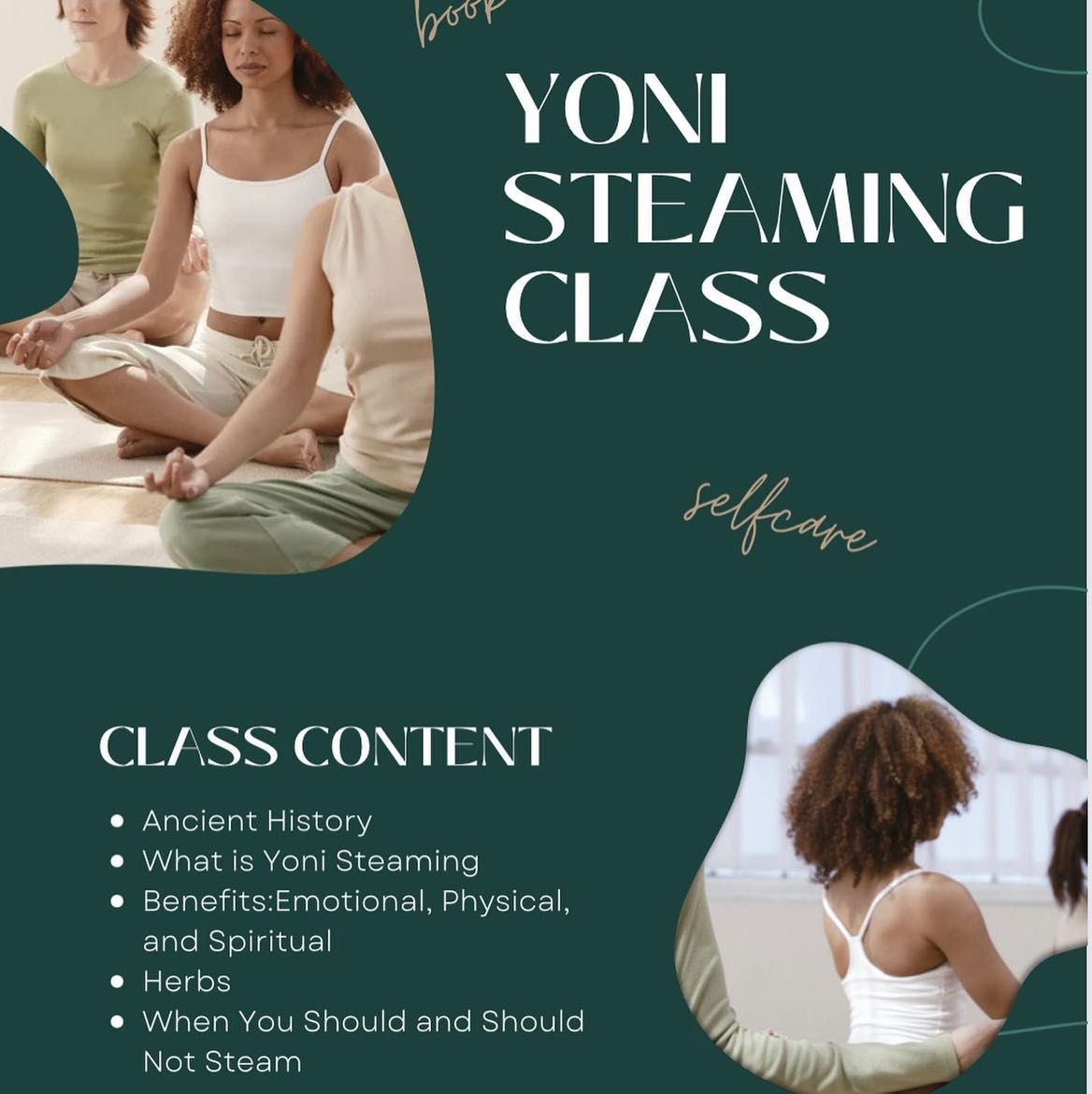 Yoni Steaming Class portfolio