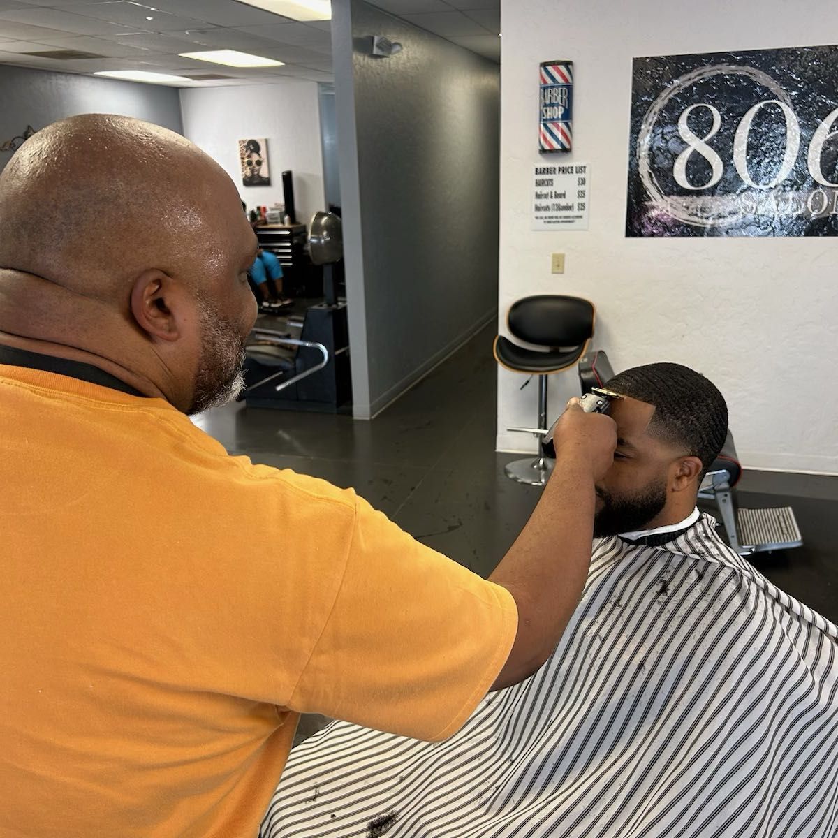 Rozie “The Royal Tonsor” Turner At 806 Salon, 12320 N May Ave, Oklahoma City, 73120