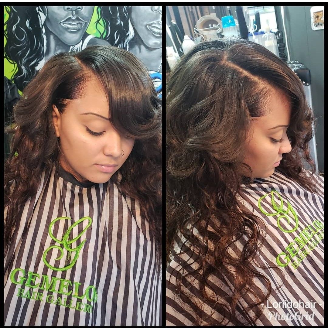 Traditional Sew-in w/leave out portfolio