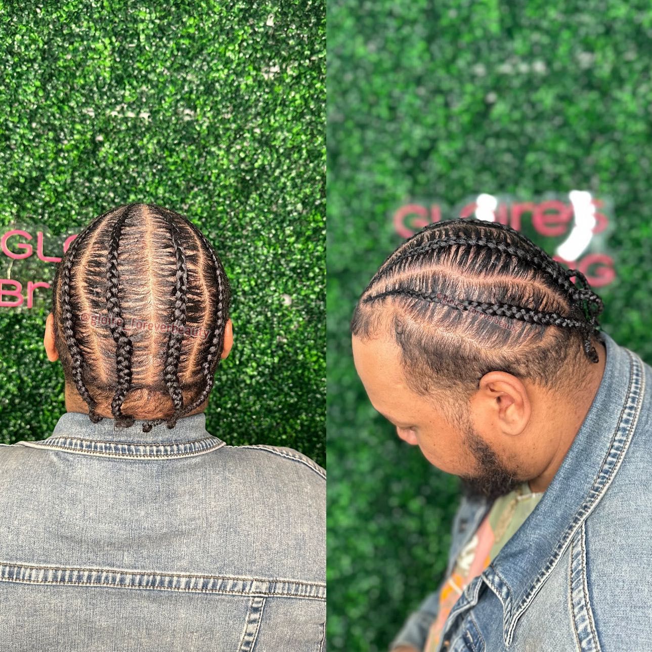 Men Basic braids 4 to 6 portfolio