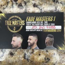 Fade Masters 1, 11406 N Dale Mabry Hwy, Tampa, 33618