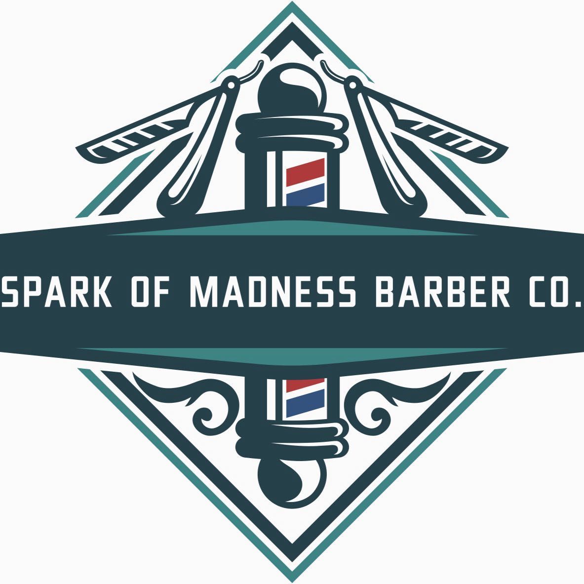 Spark Of Madness Barber Co., 7865 Green Bay Rd., Kenosha, 53142