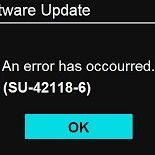 PS4 Error Code SU-42118-6 Repair Service portfolio