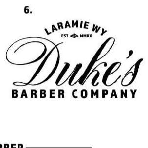 Duke’s Barber Company, 304 South 2nd Street, Laramie, 82070