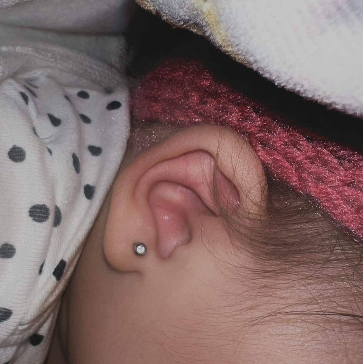 Baby ear piercing portfolio