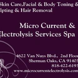 Micro Current & Electrolysis Services, 4550 Vista Del Monte Avenue, Los Angeles, Van Nuys 91403