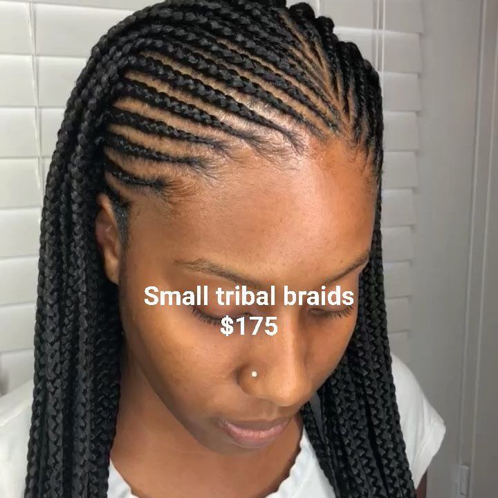 Small tribal braids portfolio