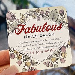 Fabulous Nail Salon, 7941 Beach Blvd, #C, Buena Park, 90620