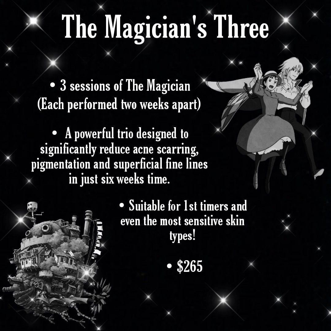 The Magician's Three portfolio