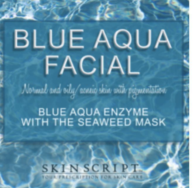 🌊 Blue Aqua Seaweed Facial {limited edition} portfolio