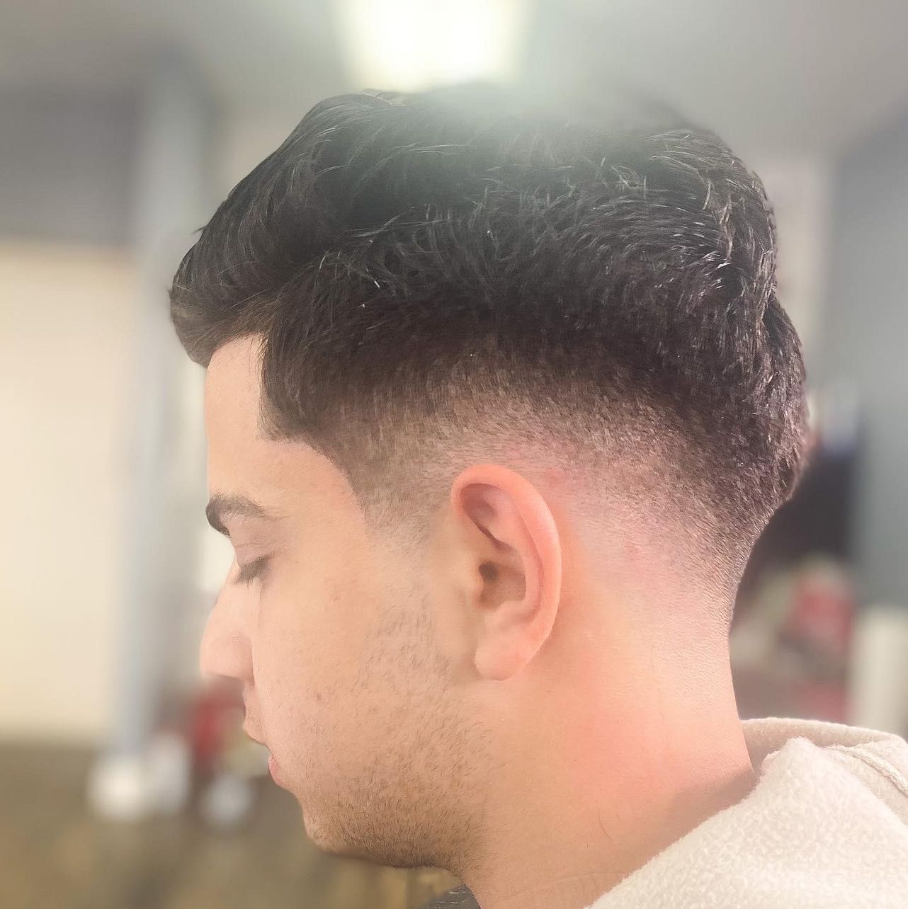 Drop fade haircut for men portfolio