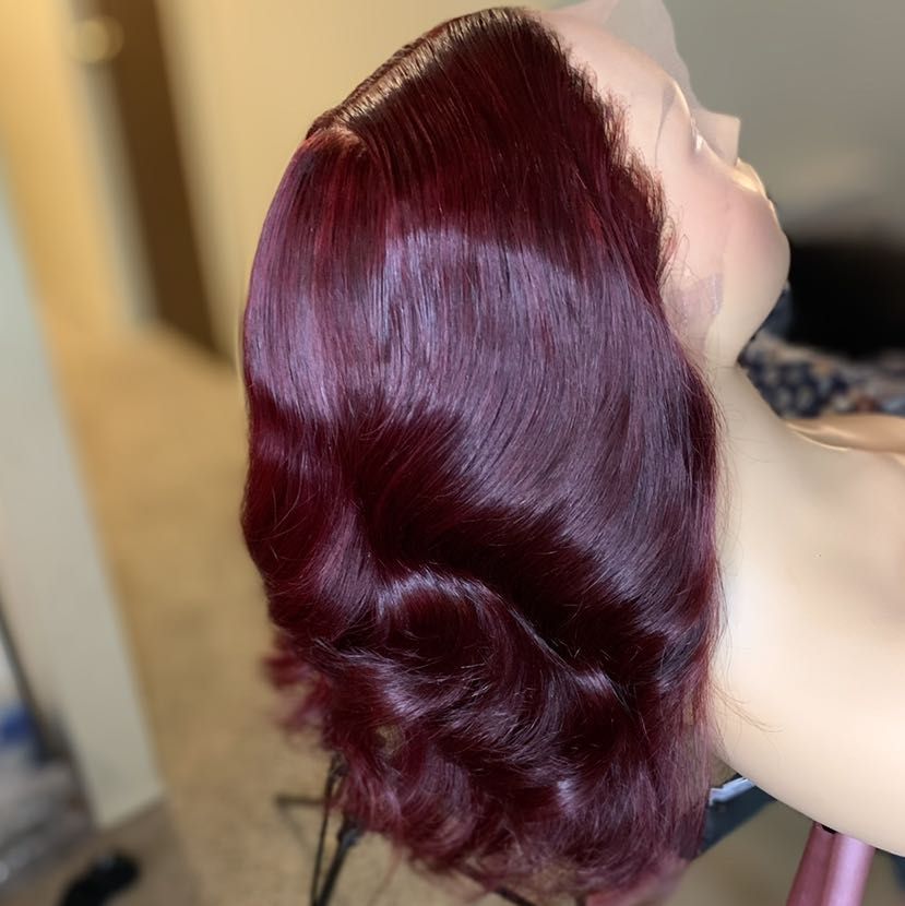Full head hair color (one color) portfolio