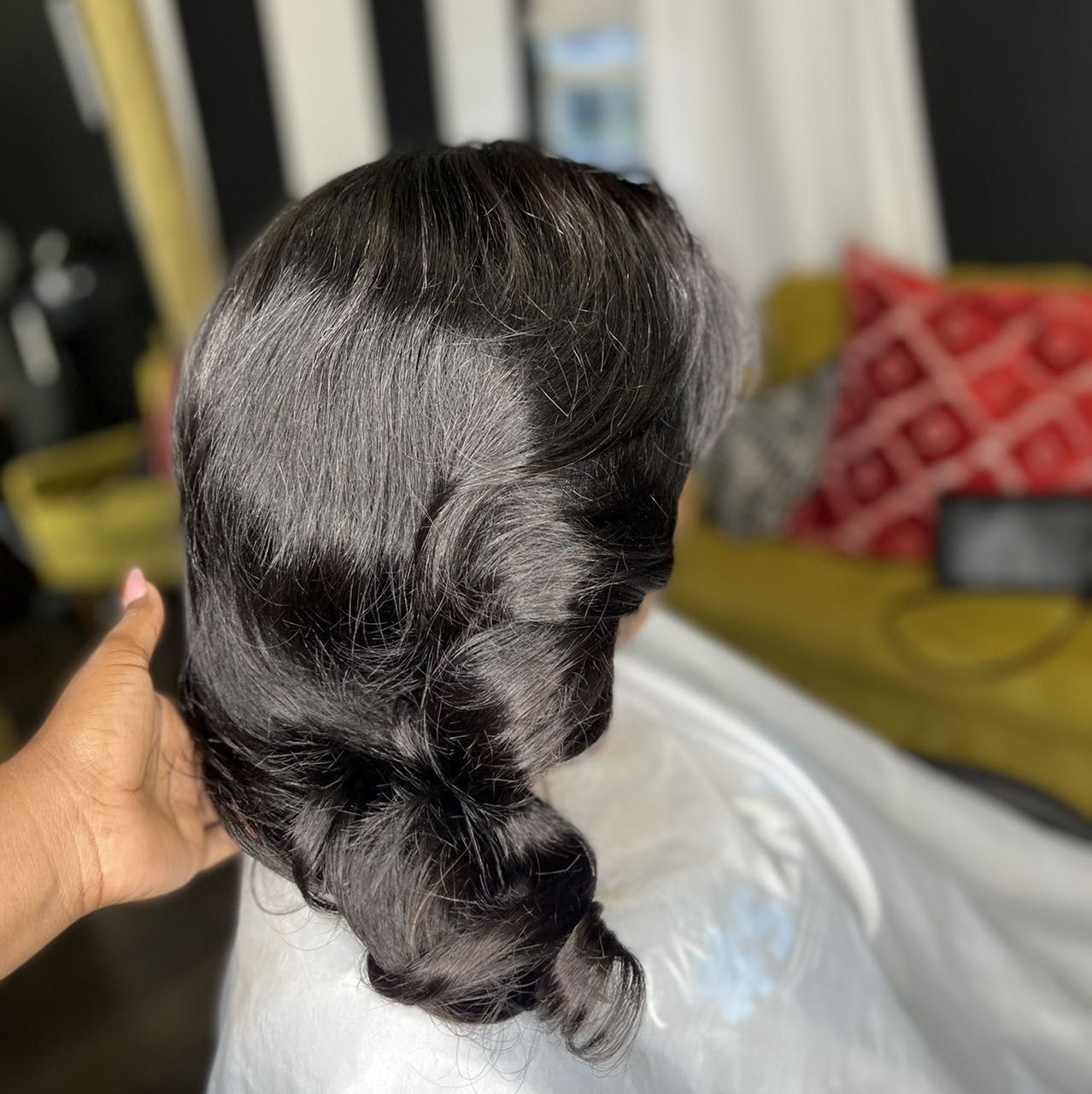 Quickweave (Install Only) client provides hair portfolio