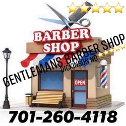 Gentlemans Barber Shop, 2125 Sims St, #7, Dickinson, 58601