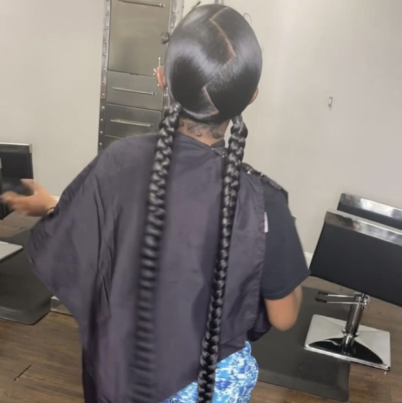 2 extended ponytails portfolio