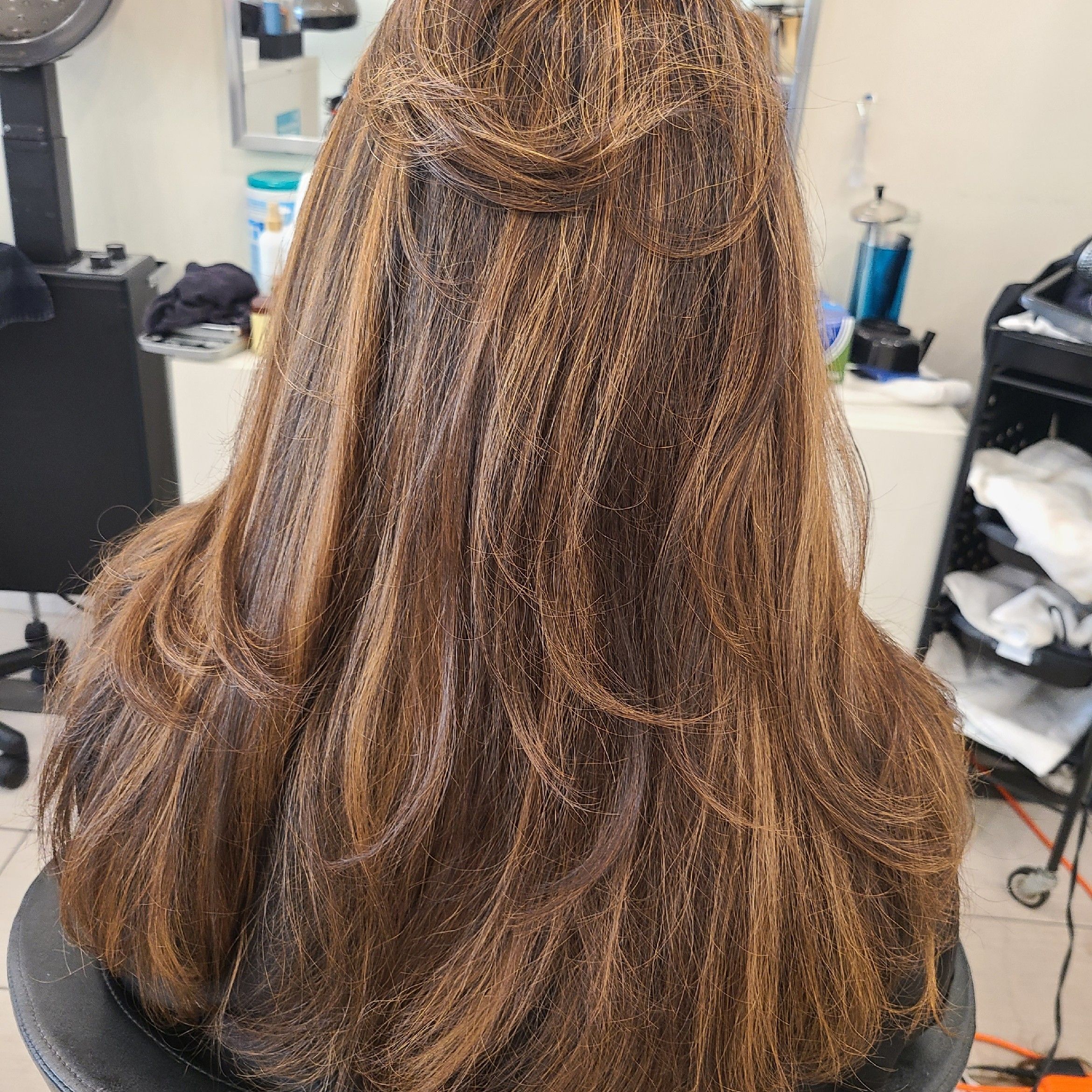 Hair Color Touch Up One Inch Grown portfolio