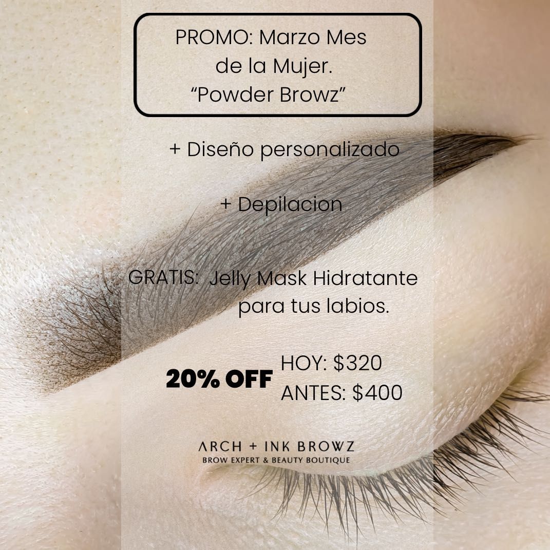 PROMO MARCH Powder Eyebrows portfolio