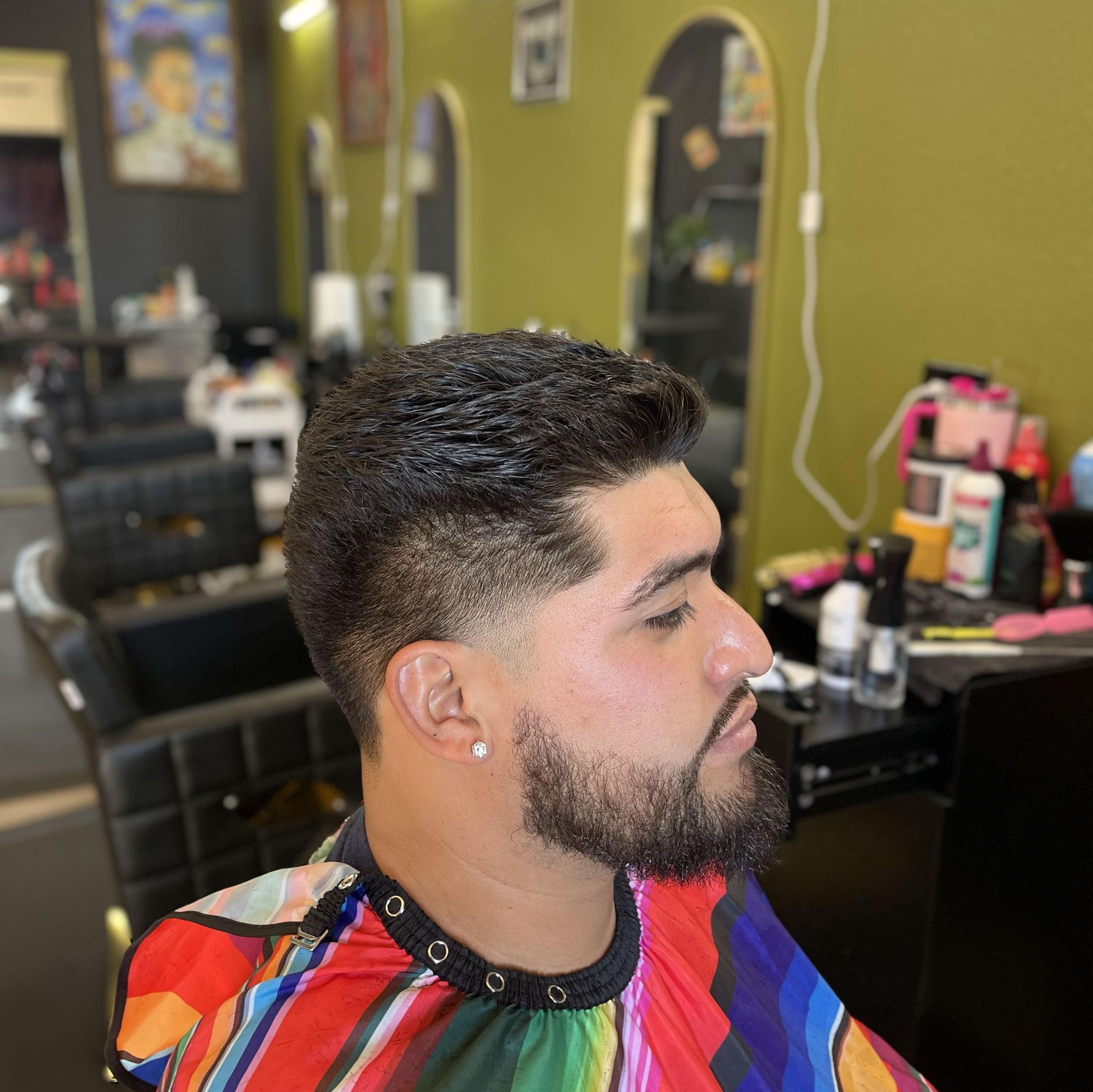 Haircut w/beard trim portfolio