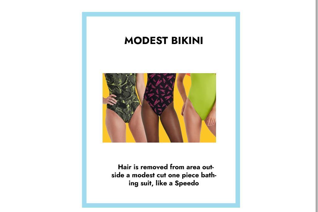 Modest Bikini Wax “the Speedo” portfolio