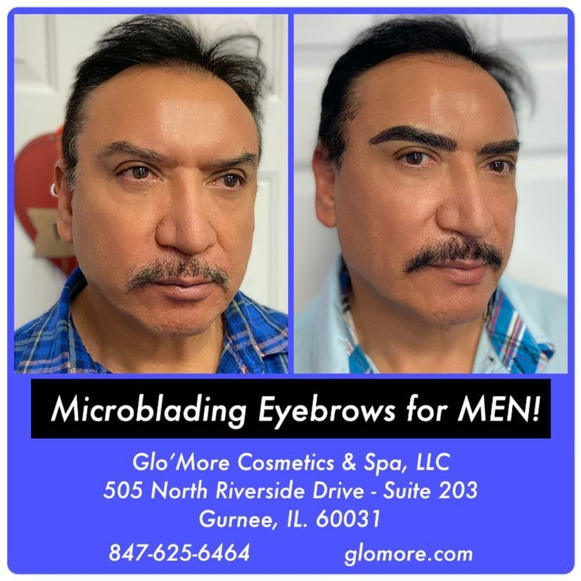 Microblading Eyebrows for Men portfolio
