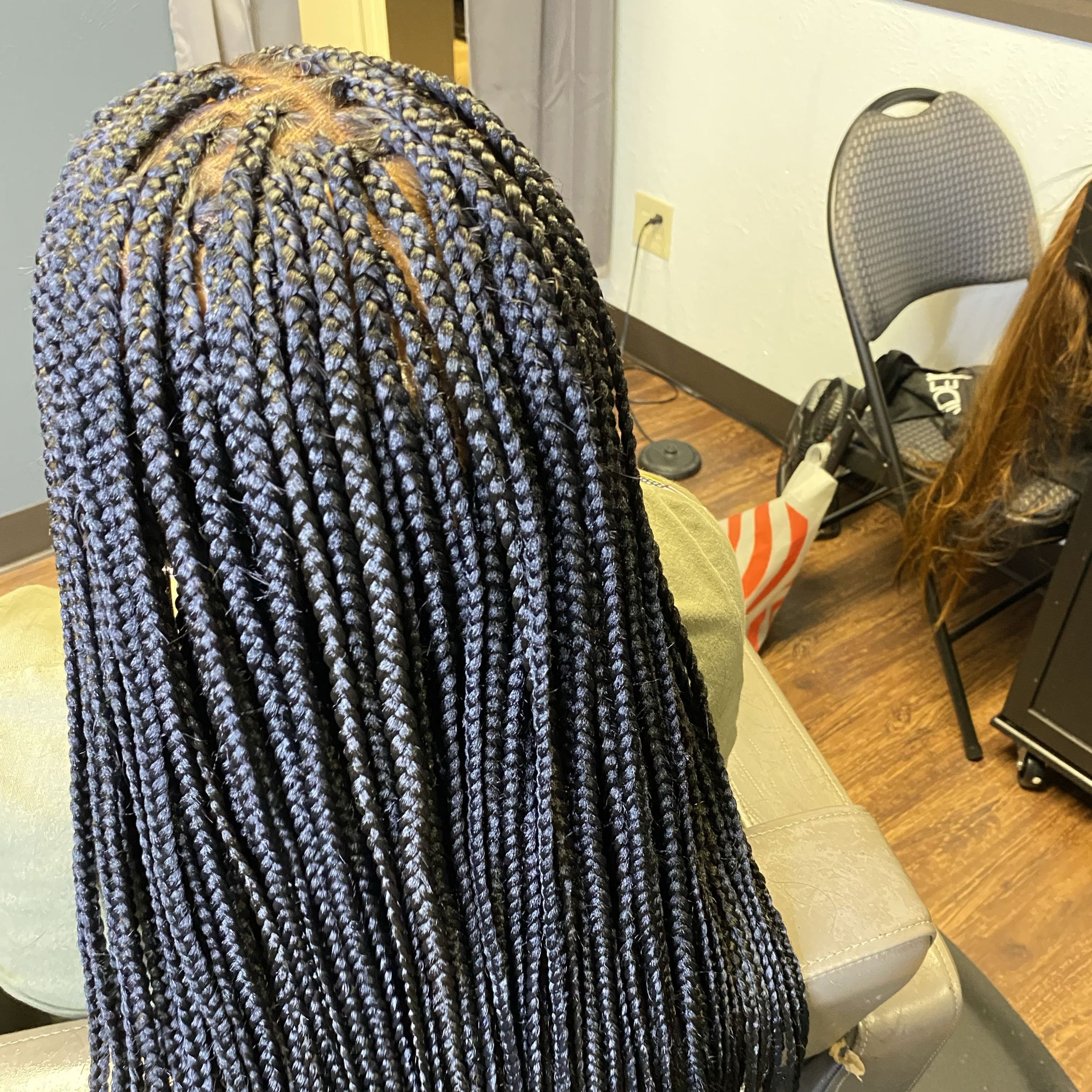 Knotless braids with frontal  (frontal included portfolio