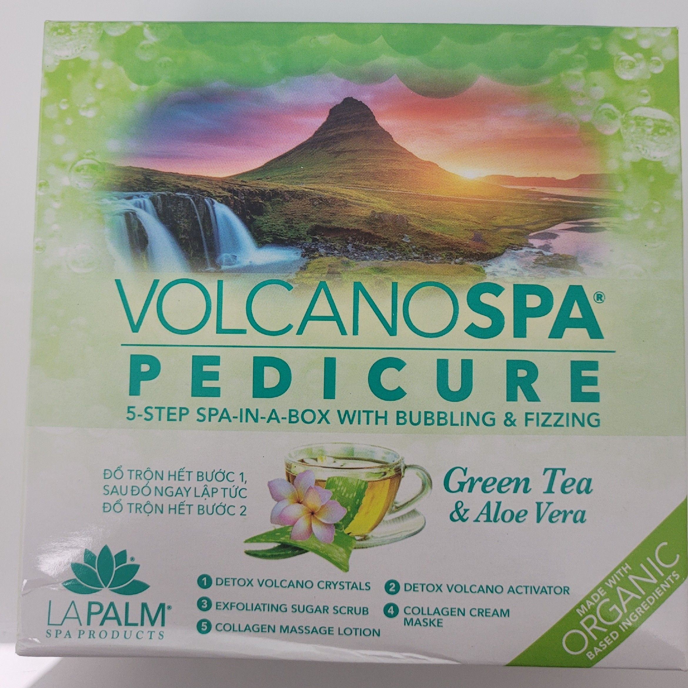 Hidratacion Volcano Spa pedicura portfolio