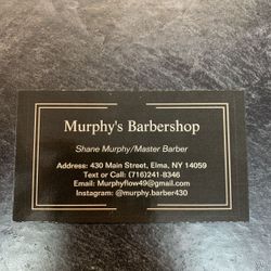 Murphy’s Barbershop, 430 Main St, Elma, 14059