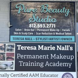 Teresa Nall's Permanent Makeup & Pure Beauty Salon, 232 North Broadway, Suite 101, Greensburg, 47240