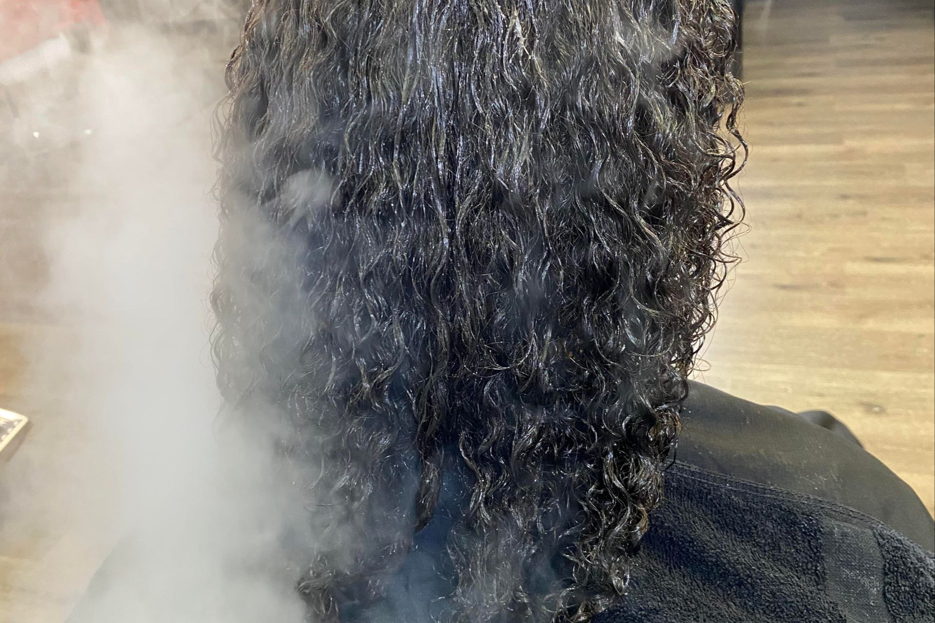 Curly hair treatment portfolio