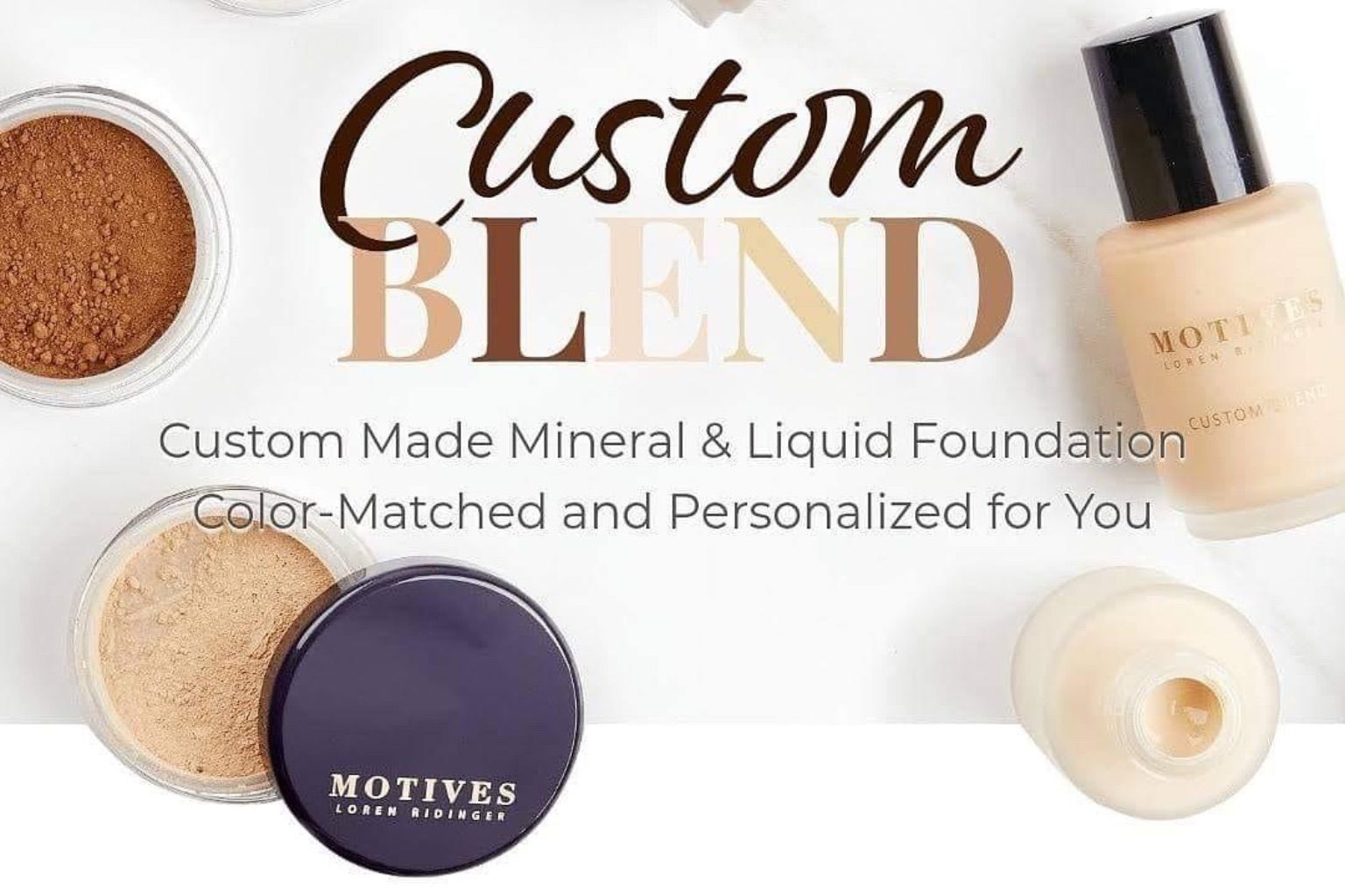 Custom Blend Foundation Creation portfolio