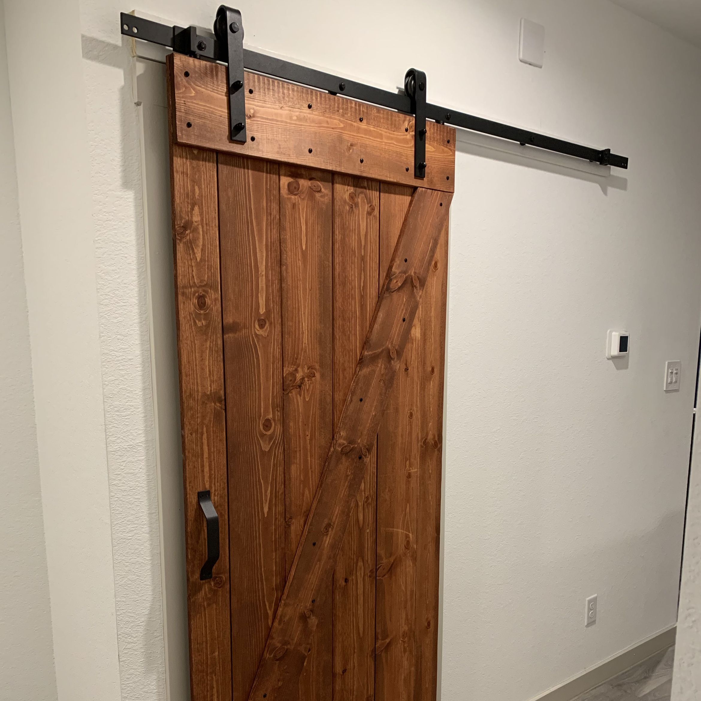 Barn Door Assembly & installation portfolio