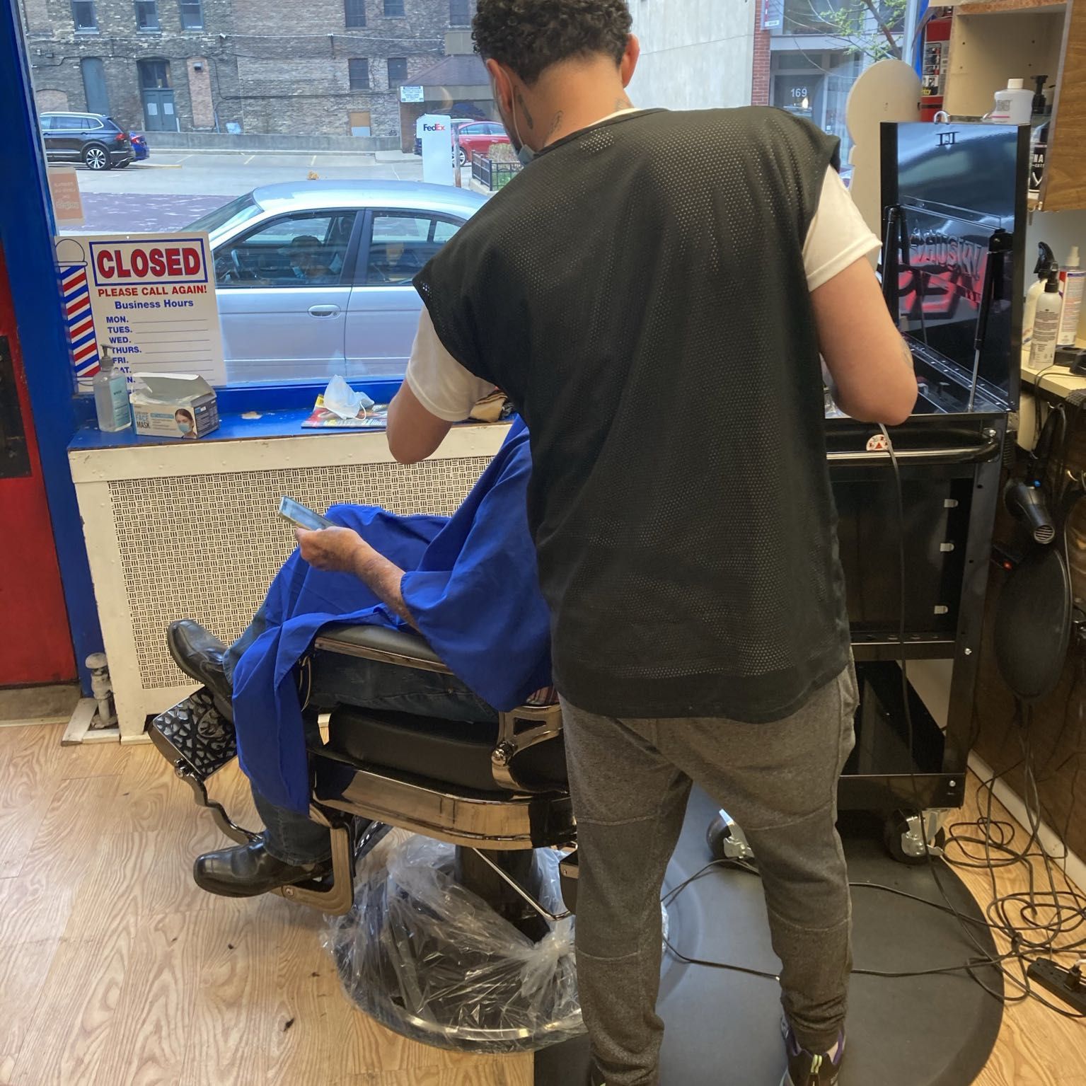 Central barbershop, 172 e Chicago st, Elgin, 60120