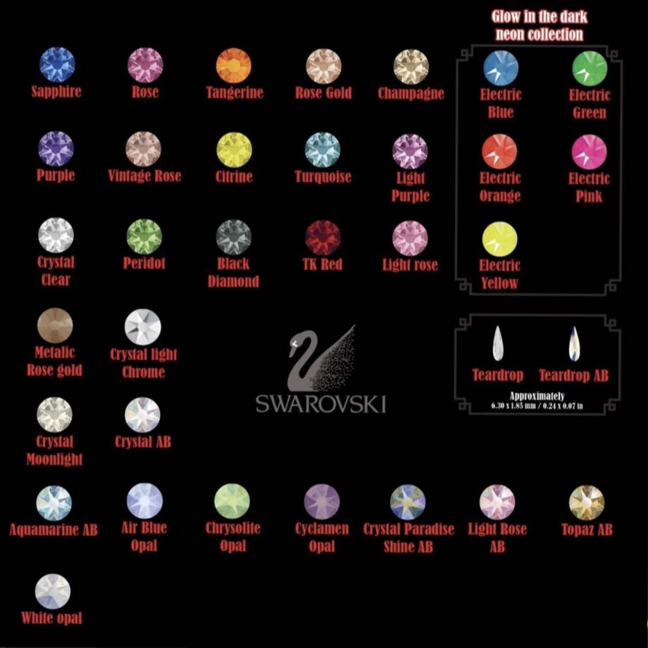 Additional Swarovski tooth gem portfolio