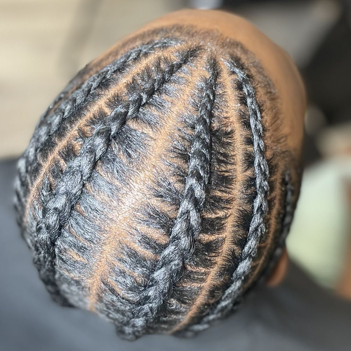 4 braids ( natural hair ) portfolio