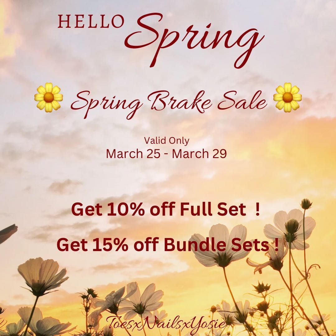 Spring Break Sale 🌸 portfolio