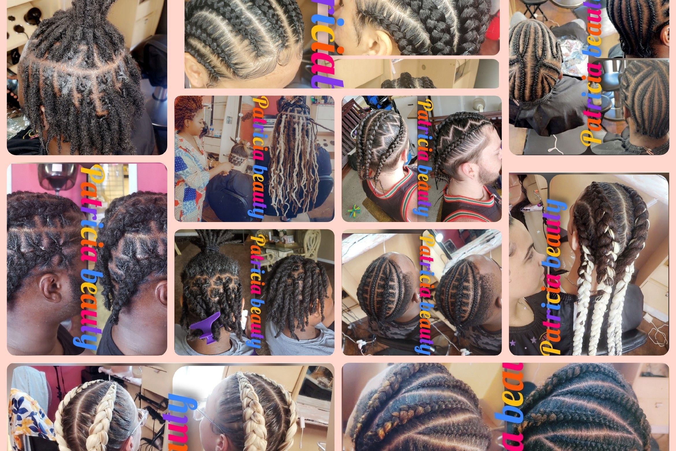 different types of african american braids