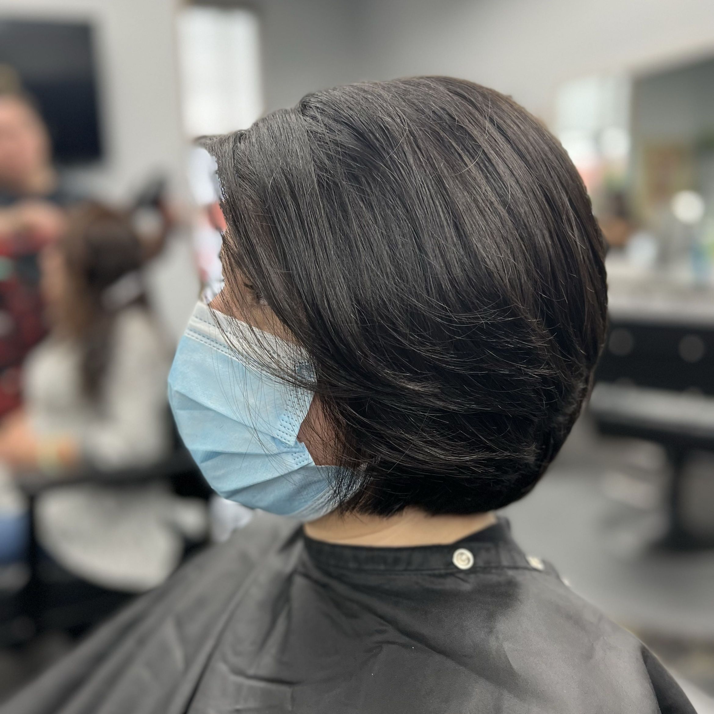 Women’s haircut with blow dry portfolio